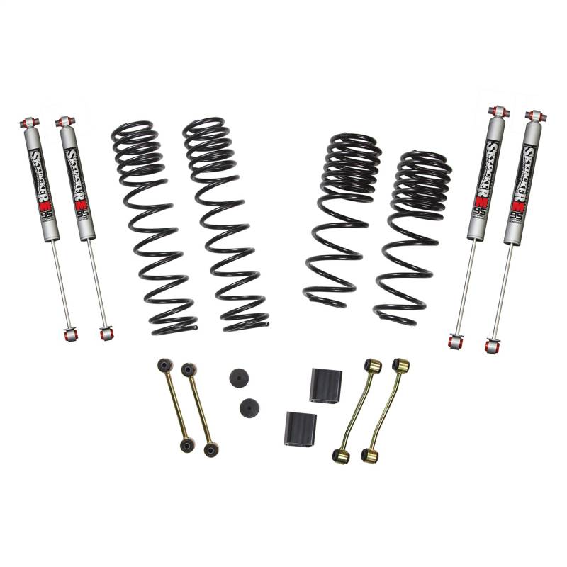 Skyjacker - Skyjacker Diesel 2.5 In. Dual Rate Long Travel Suspension Lift Kit JL25RBPMLTD