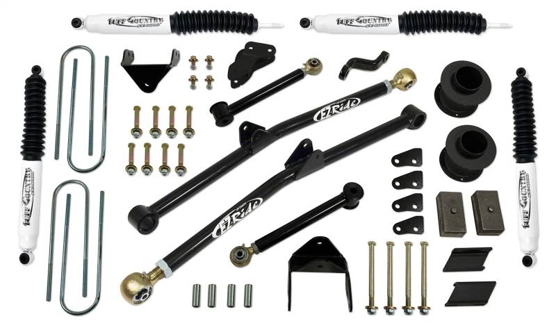 Tuff Country - Tuff Country Complete Kit (w/SX8000 Shocks)-4.5in. 34222KN