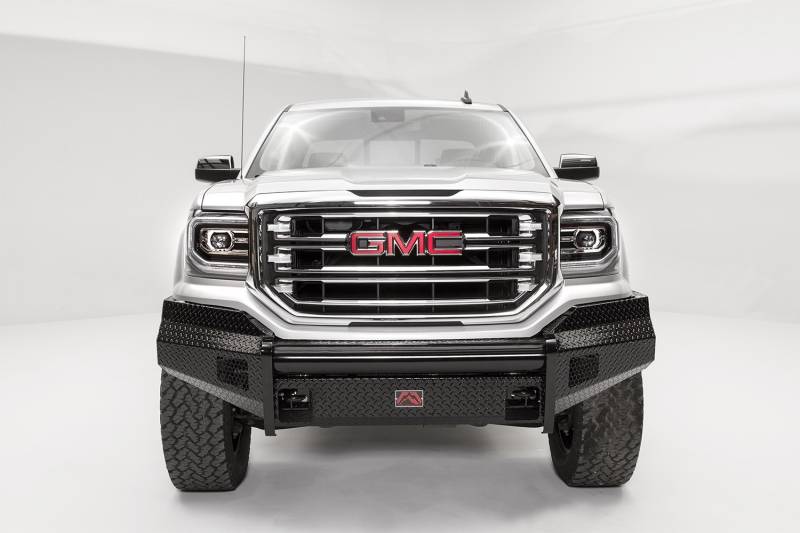 Fab Fours - Fab Fours Black Steel Front Bumper GS16-K3961-1