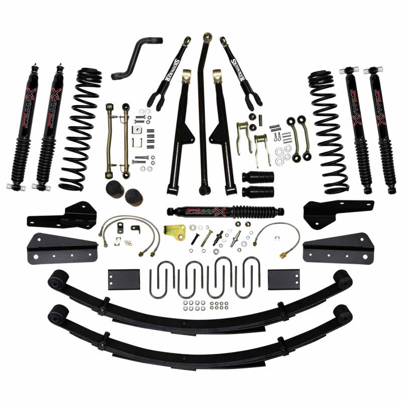 Skyjacker - Skyjacker 8 Inch Rock Ready 2 Suspension Lift System JC8258KSBLT