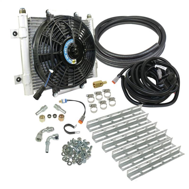 BD Diesel - BD Diesel Xtruded Auxiliary Transmission Oil Cooler Kit 1030606-1/2