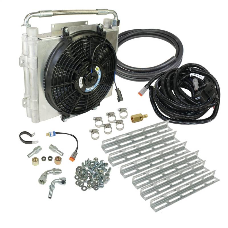 BD Diesel - BD Diesel Xtrude Double Stacked Auxiliary Transmission Cooler Kit 1030606-DS-12