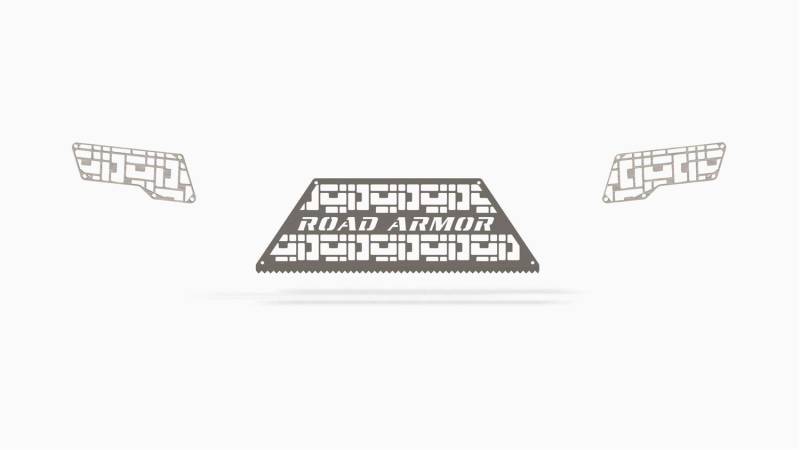 Road Armor - Road Armor Identity Rear Bumper Full Kit 4192DR-A0-P2-MR-BH