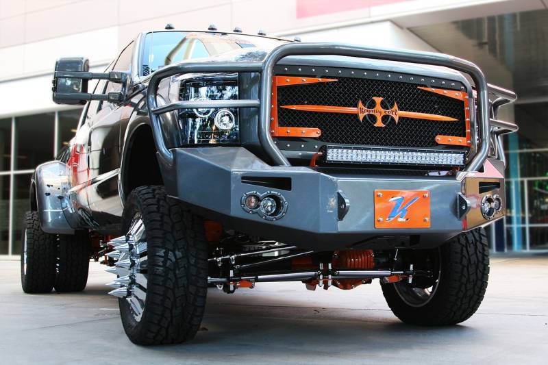 Fab Fours - Fab Fours Premium Heavy Duty Winch Front Bumper FS11-A2650-B