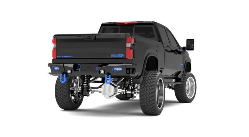 Road Armor - Road Armor Identity Rear Bumper Full Kit 3202DR-B0-P2-MD-BH