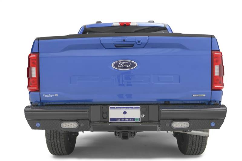 Fab Fours - Fab Fours Black Steel Rear Bumper FF21-T5050-1