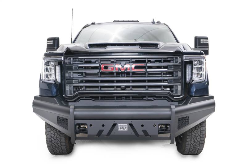 Fab Fours - Fab Fours Black Steel Front Bumper GM20-Q5061-1