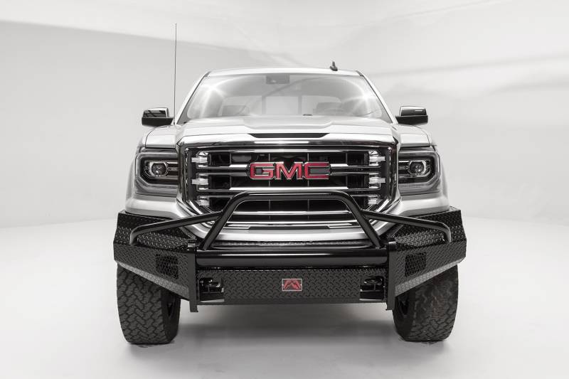 Fab Fours - Fab Fours Black Steel Front Bumper GS16-K3962-1