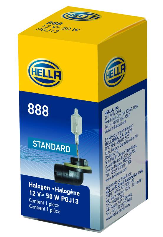Hella - Hella 888 Halogen Bulb 888
