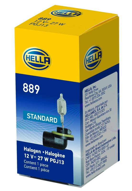 Hella - Hella 889 Halogen Bulb 889