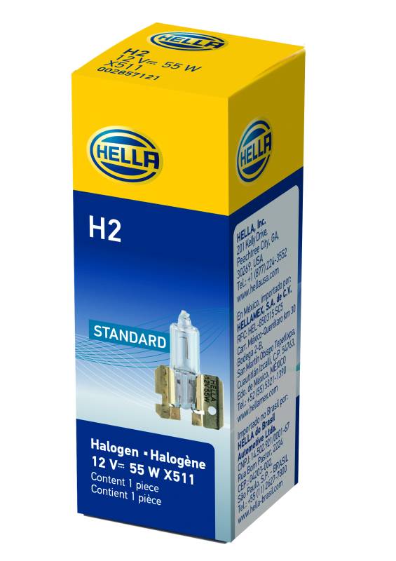 Hella - Hella H2 Halogen Bulb H2
