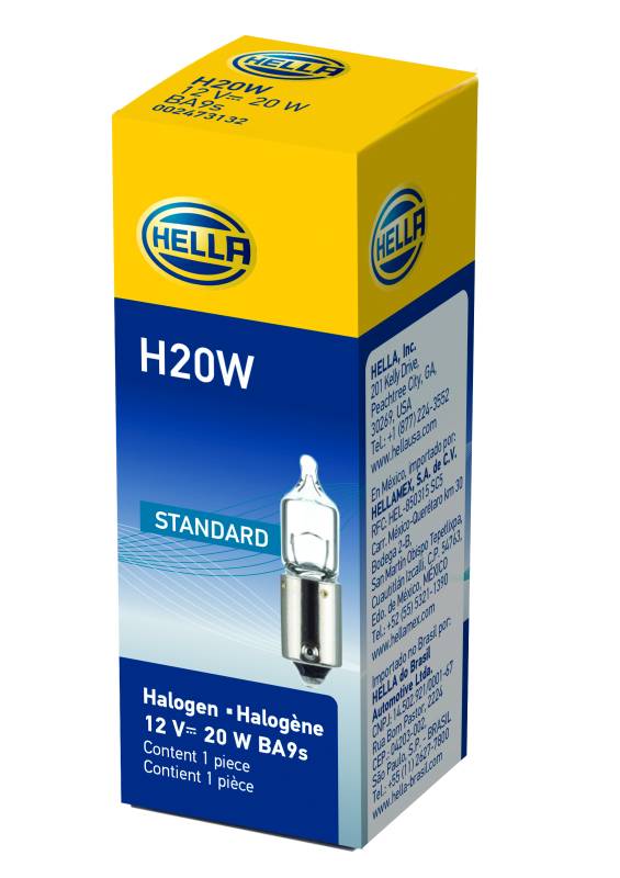 Hella - Hella H20W Halogen Bulb H20W