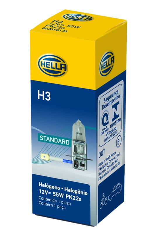 Hella - Hella H3 Halogen Bulb H3