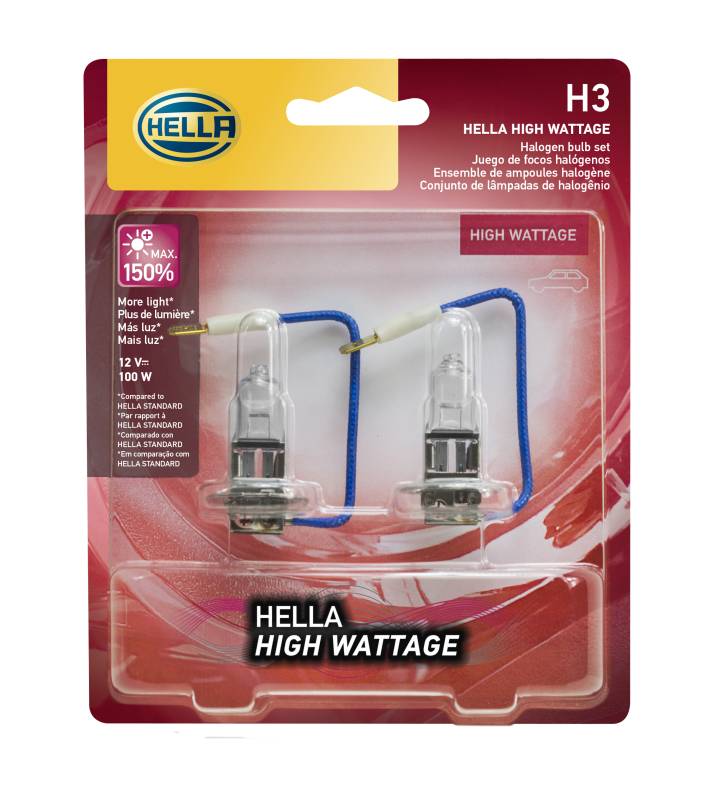 Hella - Hella H3 100WTB Hal Bulb H3 100WTB