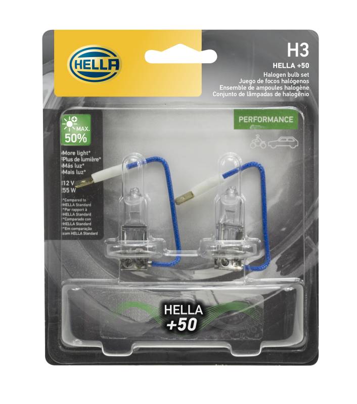 Hella - Hella H3P50TB Halogen Bulb H3P50TB