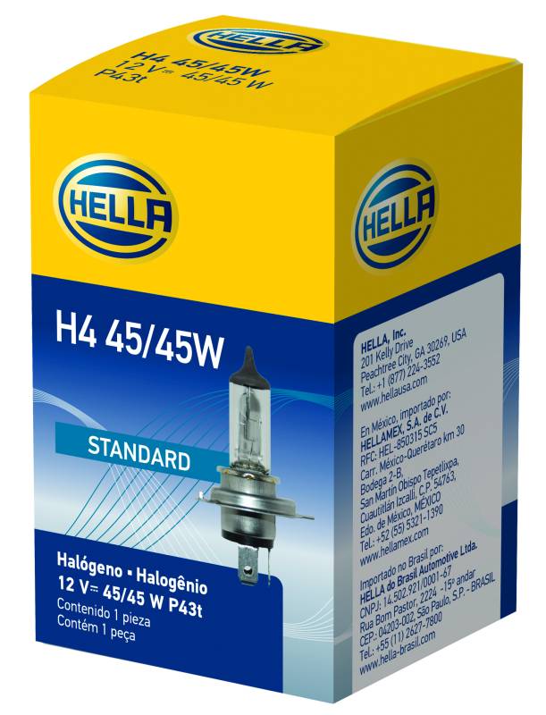 Hella - Hella H4 45/45W Hal Bulb H4 45/45W