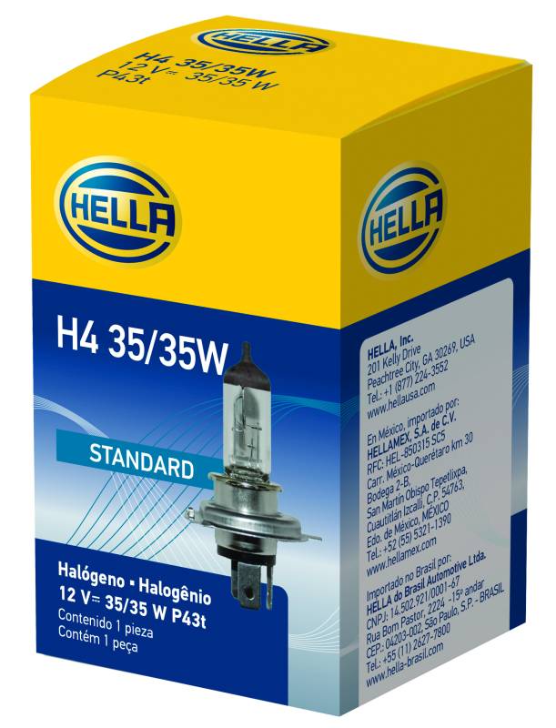 Hella - Hella H4 35/35W Hal Bulb H4 35/35W