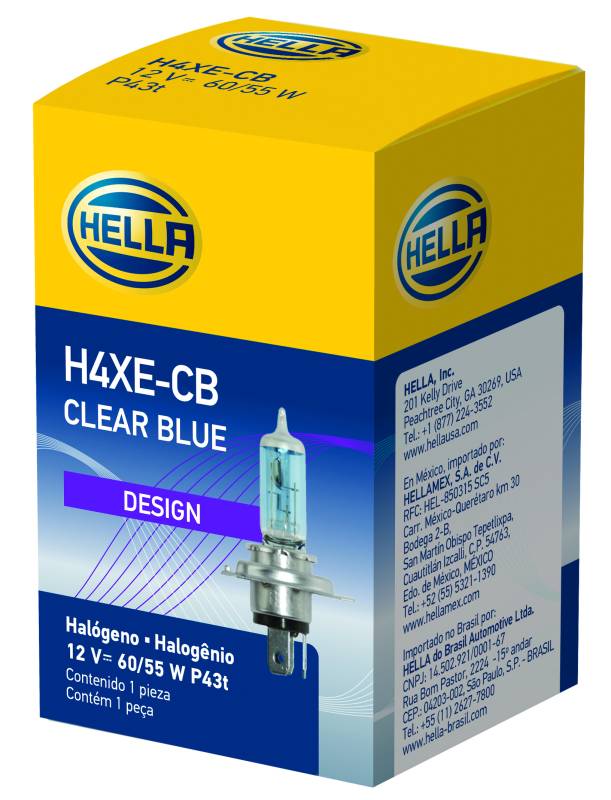 Hella - Hella H4XE-CB Halogen Bulb H4XE-CB