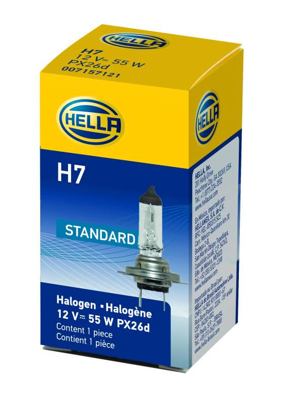 Hella - Hella H7 Halogen Bulb H7