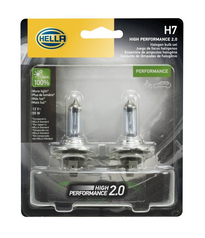 Hella - Hella H7 2.0TB Hal Bulb H7 2.0TB