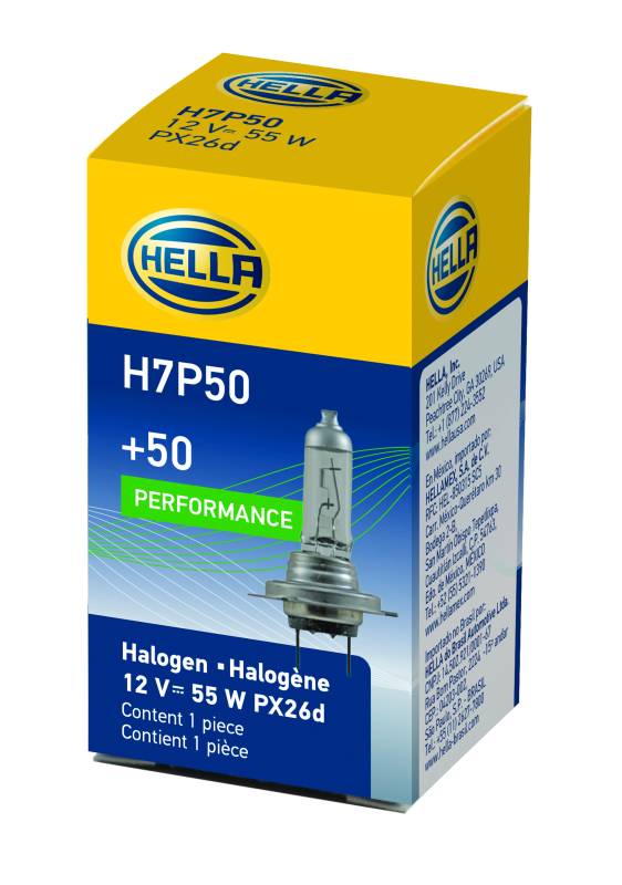 Hella - Hella H7P50 Halogen Bulb H7P50