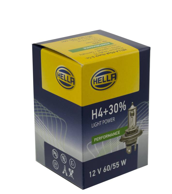 Hella - Hella H4 Halogen Bulb H83140081