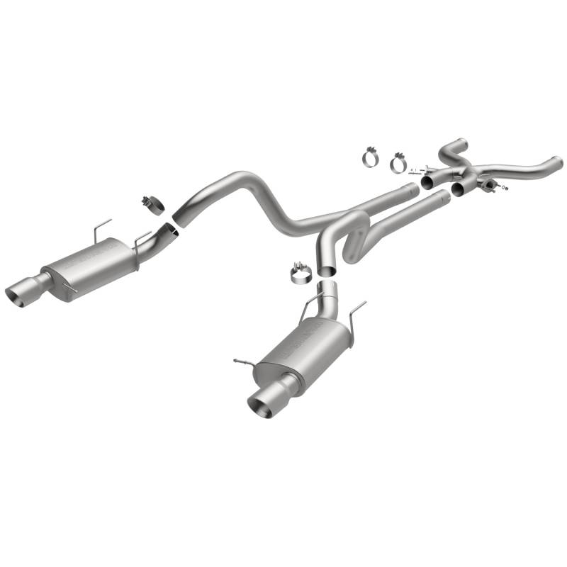 MagnaFlow  - MagnaFlow Street Series Stainless Cat-Back System - 15056