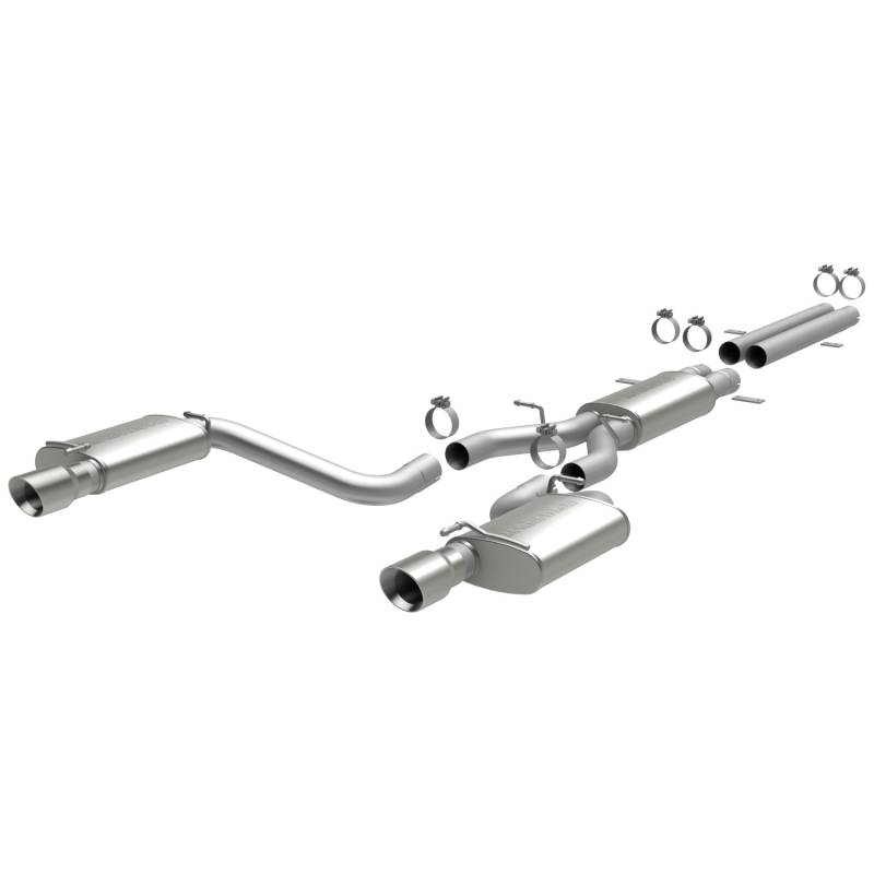 MagnaFlow  - MagnaFlow Street Series Stainless Cat-Back System - 15069