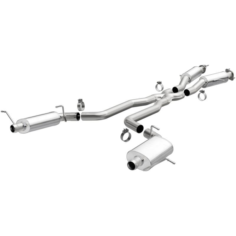 MagnaFlow  - MagnaFlow Street Series Stainless Cat-Back System - 15064