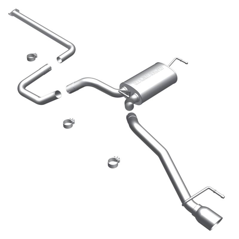 MagnaFlow  - MagnaFlow Street Series Stainless Cat-Back System - 15070