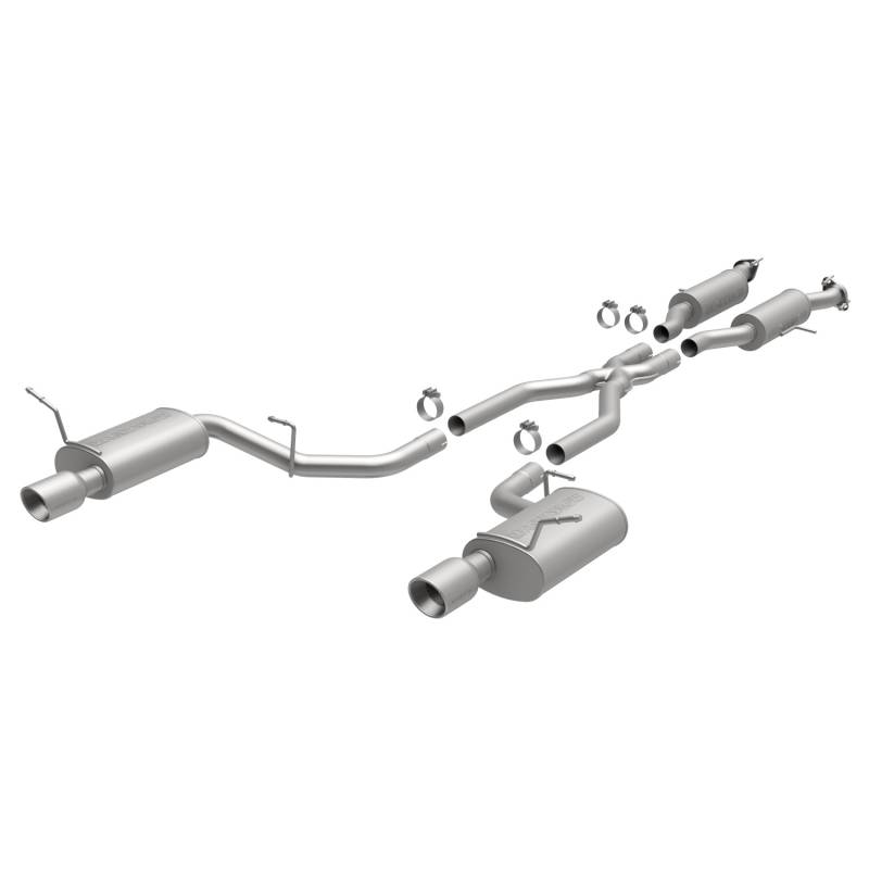 MagnaFlow  - MagnaFlow Street Series Stainless Cat-Back System - 15068