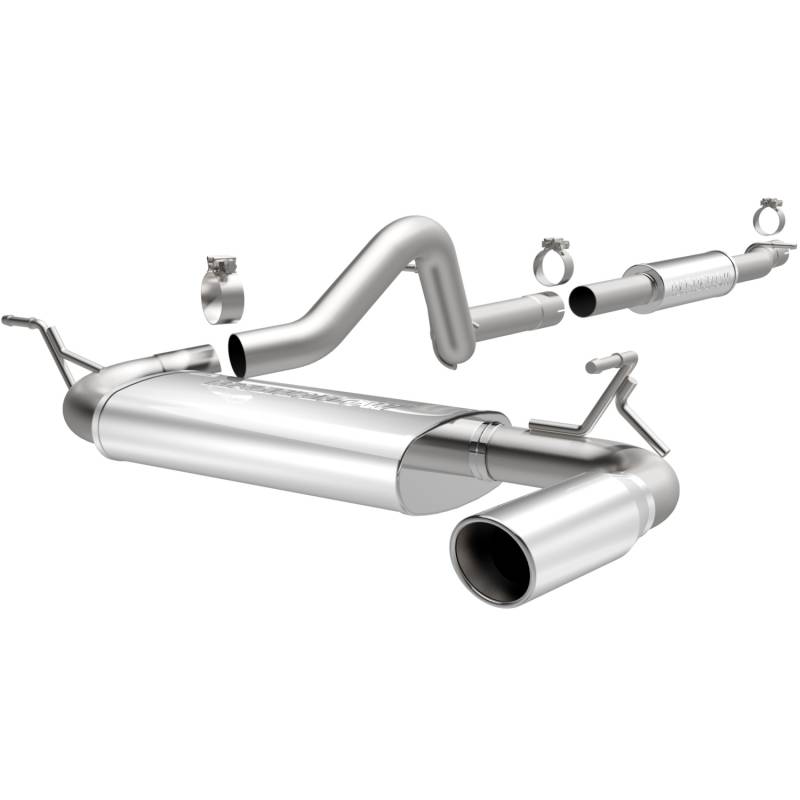 MagnaFlow  - MagnaFlow Street Series Stainless Cat-Back System - 15115