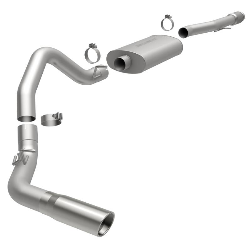 MagnaFlow  - MagnaFlow Street Series Stainless Cat-Back System - 15121