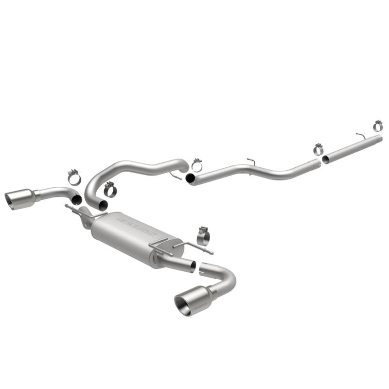 MagnaFlow  - MagnaFlow Street Series Stainless Cat-Back System - 15146