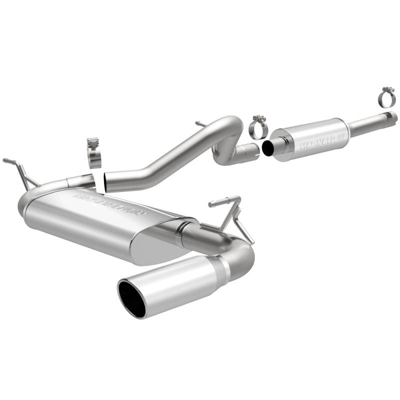 MagnaFlow  - MagnaFlow Street Series Stainless Cat-Back System - 15116