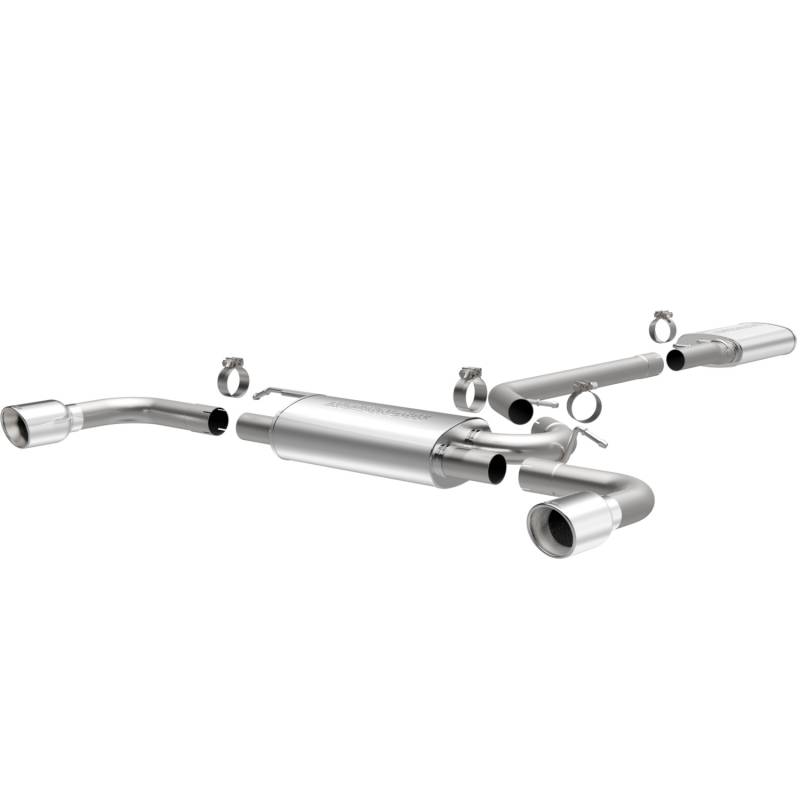 MagnaFlow  - MagnaFlow Street Series Stainless Cat-Back System - 15148