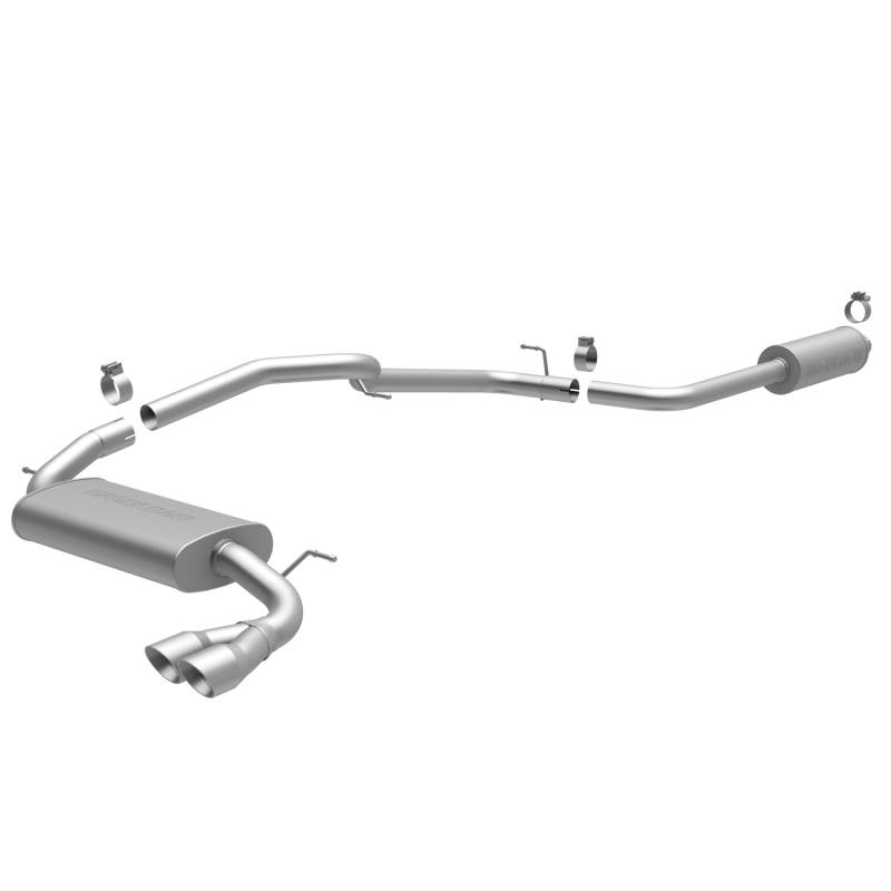 MagnaFlow  - MagnaFlow Street Series Stainless Cat-Back System - 15138