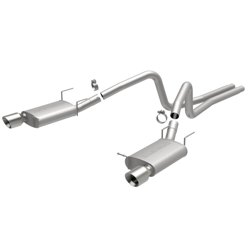 MagnaFlow  - MagnaFlow Street Series Stainless Cat-Back System - 15153