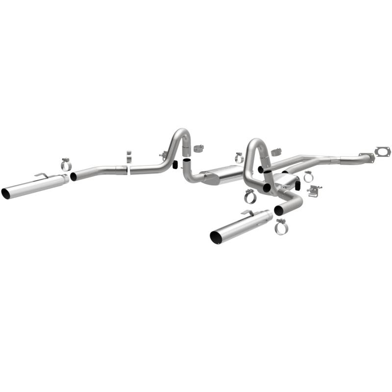 MagnaFlow  - MagnaFlow Street Series Stainless Cat-Back System - 15147