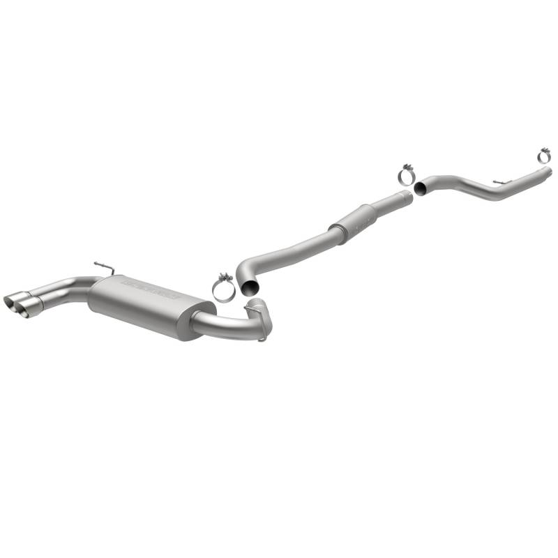 MagnaFlow  - MagnaFlow Touring Series Stainless Cat-Back System - 15161
