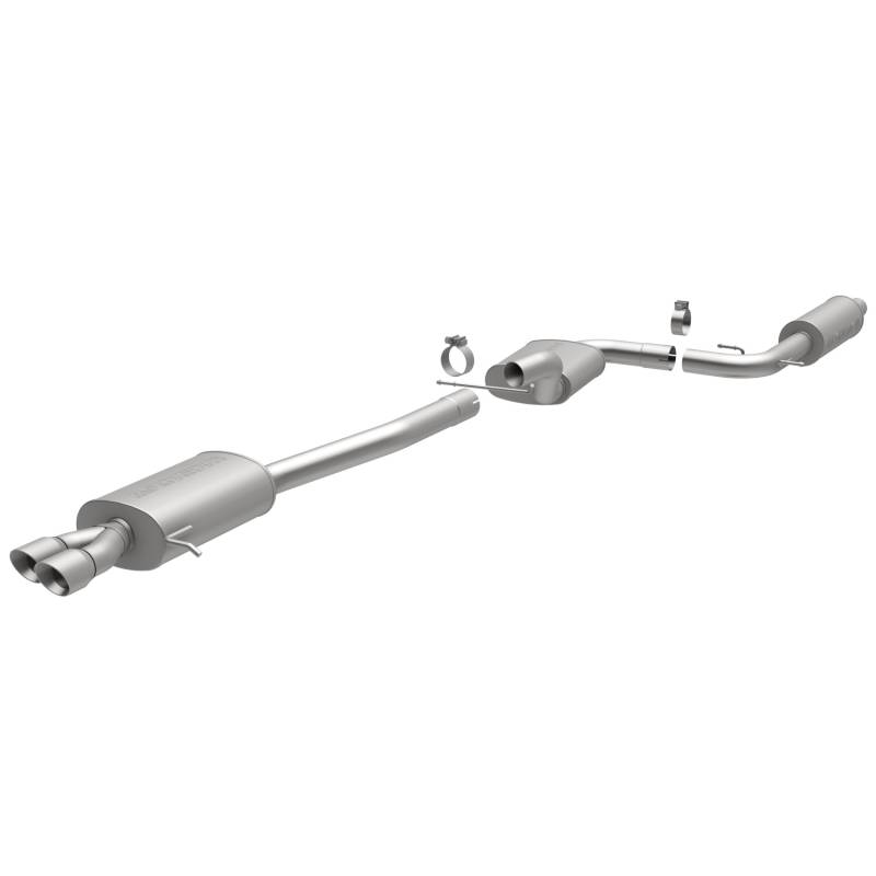 MagnaFlow  - MagnaFlow Touring Series Stainless Cat-Back System - 15163