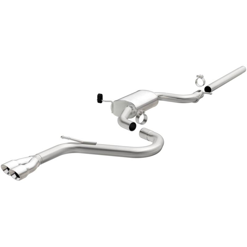 MagnaFlow  - MagnaFlow Touring Series Stainless Cat-Back System - 15168