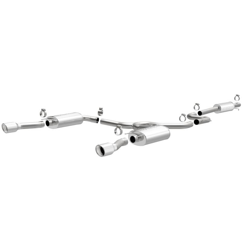 MagnaFlow  - MagnaFlow Street Series Stainless Cat-Back System - 15197