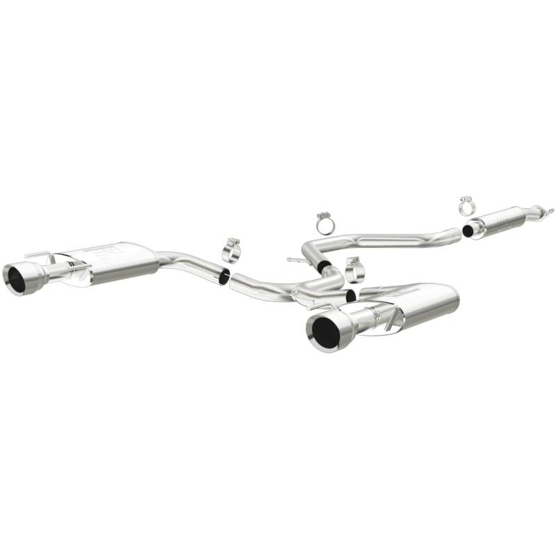 MagnaFlow  - MagnaFlow Street Series Stainless Cat-Back System - 15198