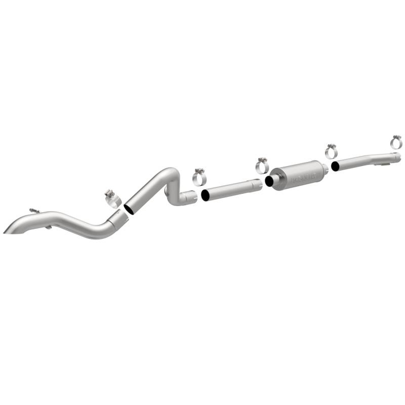 MagnaFlow  - MagnaFlow Rock Crawler Series Stainless Cat-Back System - 15239