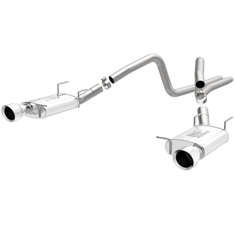 MagnaFlow  - MagnaFlow Street Series Stainless Cat-Back System - 15244