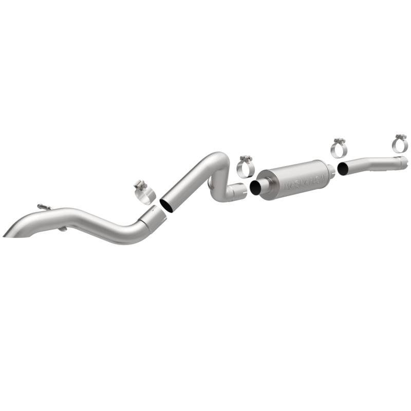MagnaFlow  - MagnaFlow Rock Crawler Series Stainless Cat-Back System - 15236