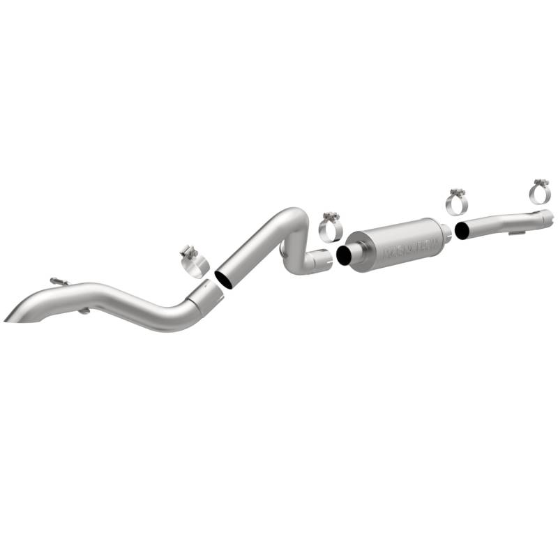 MagnaFlow  - MagnaFlow Rock Crawler Series Stainless Cat-Back System - 15238