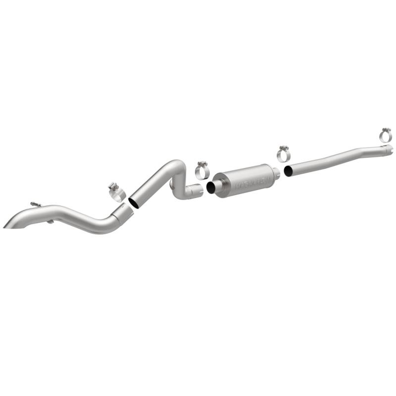 MagnaFlow  - MagnaFlow Rock Crawler Series Stainless Cat-Back System - 15237