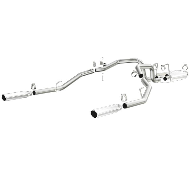 MagnaFlow  - MagnaFlow Street Series Stainless Cat-Back System - 15249